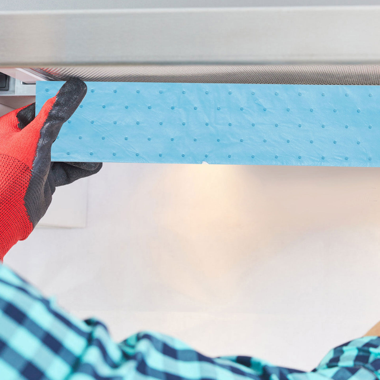 Commercial Kitchen Hood - 10 قطع من ورق الفلتر القطني