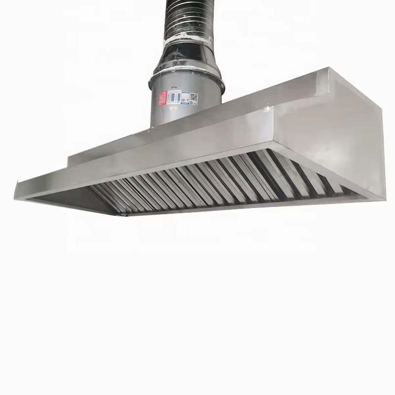 Commercial Kitchen Vent Hood - معدات مطبخ تجارية من الفولاذ المقاوم