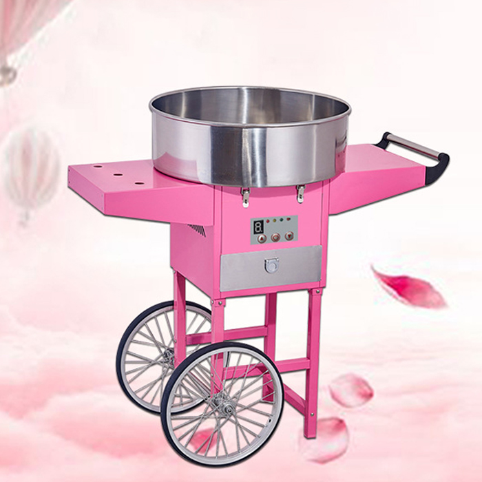 Candy Floss Machine Commercial - ماكينة غزل البنات الكهربائية التجارية الأوتوماتيكية