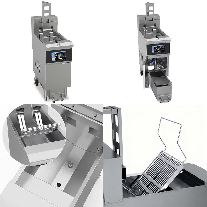 Commercial Kitchen Maintenance - مقلاة كهربائية تجارية من الفولاذ المقاوم