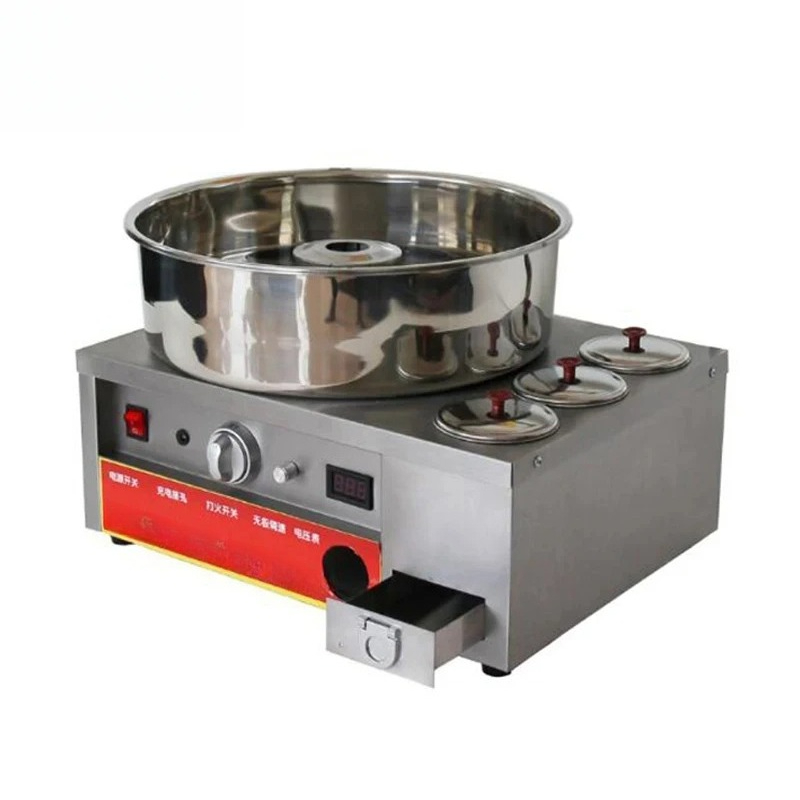 Candy Floss Machine Commercial - آلة حلوى القطن التجارية من الفولاذ