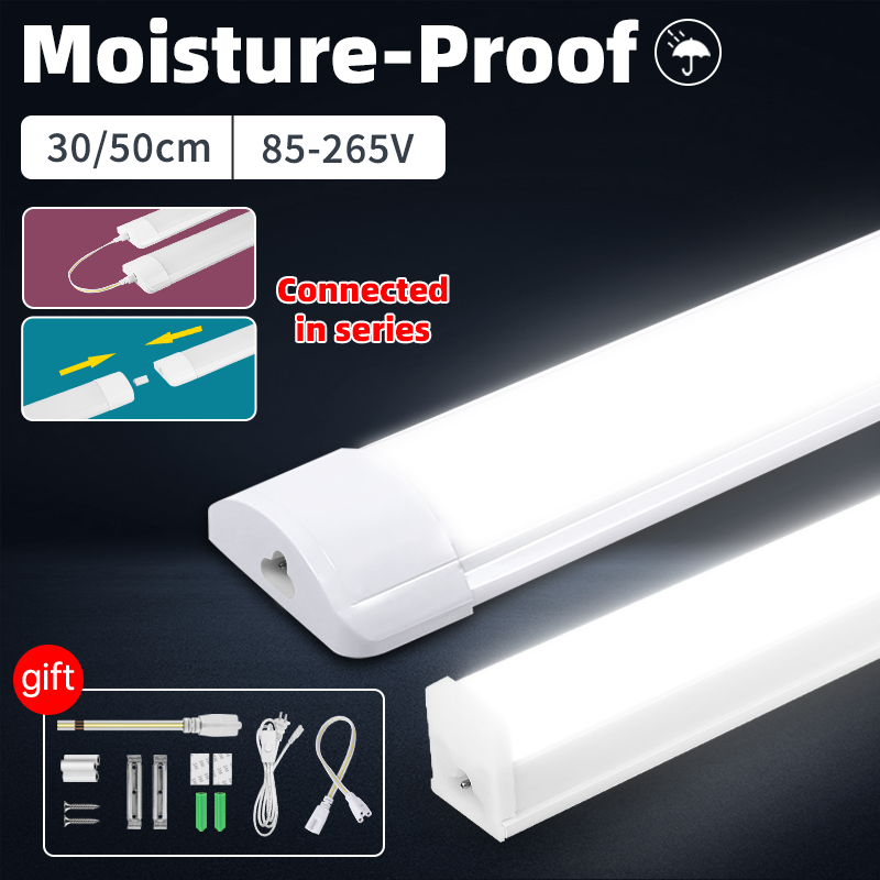 Commercial Kitchen Lights - مقاوم للرطوبة Led أنبوب ضوء 50/30