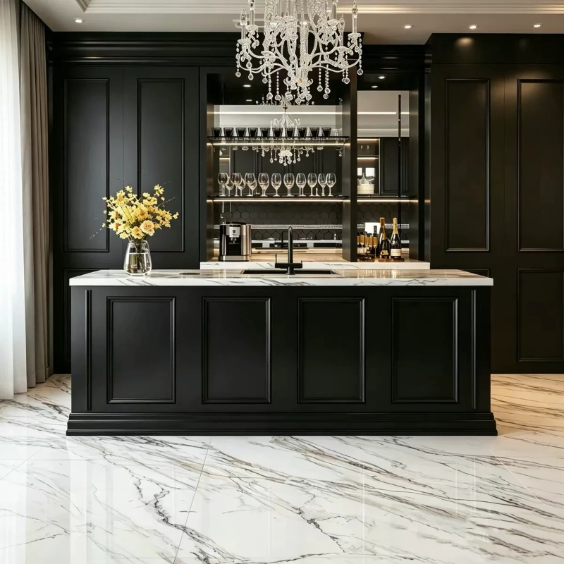 Commercial Kitchen Paint - أثاث مطعم نورديك، طاولة جزيرة مطبخ
