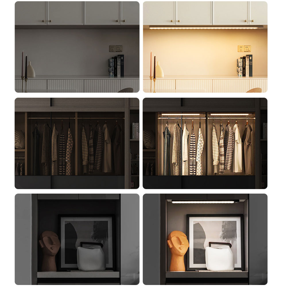 LED إضاءة الخزانة نوع C قابلة  - مراجعة Commercial Kitchen Lights وسعره