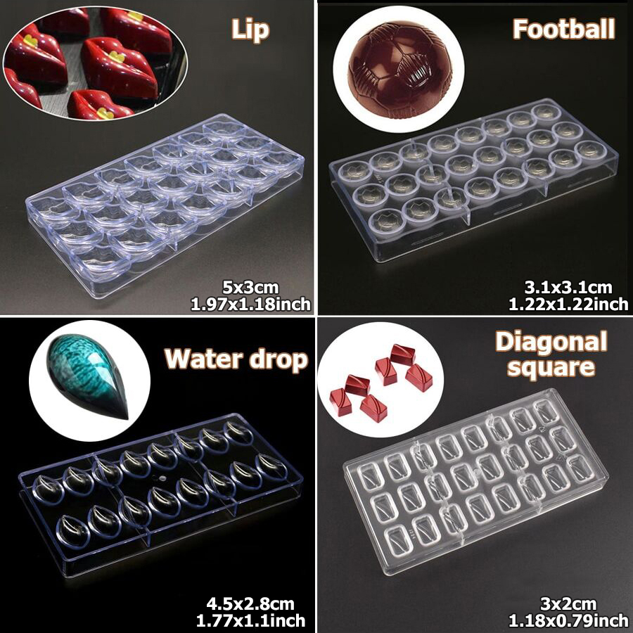 24 أنماط متاحة من قالب الشوكول - مراجعة Commercial Kitchen Equipment List وسعره