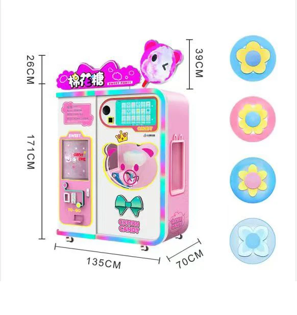 آلة بيع خيط الحلوى المباشرة من - مراجعة Candy Floss Machine Commercial وسعره
