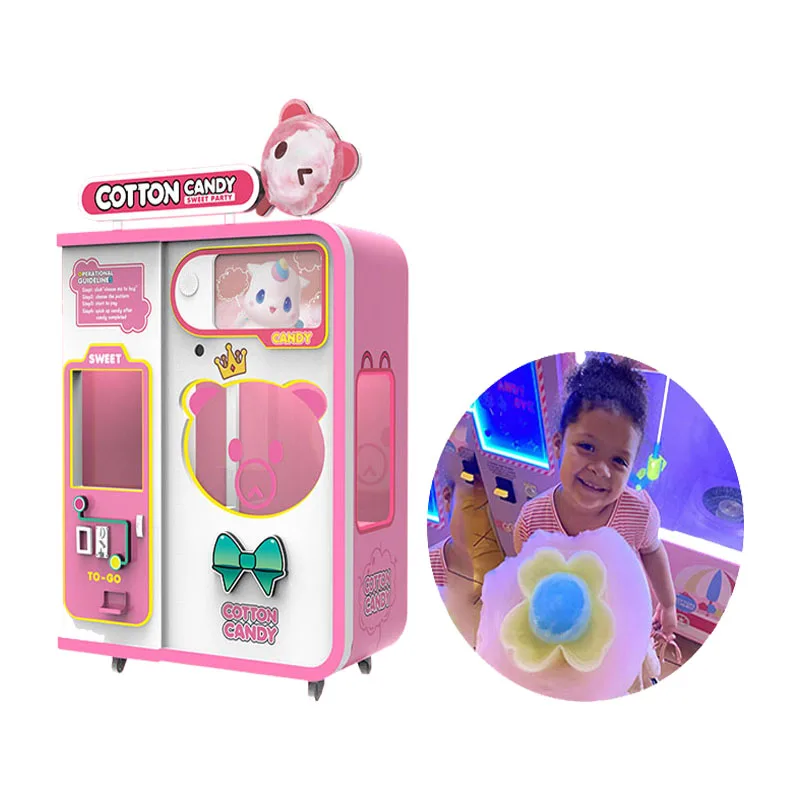 آلة بيع خيط الحلوى المباشرة من - مراجعة Candy Floss Machine Commercial وسعره