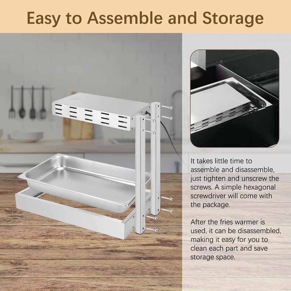 الفرنسية فراي دفئا، الحرارة ال - مراجعة Commercial Kitchen Lights وسعره